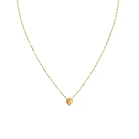 14k Itty Bitty Yin Yang Necklace