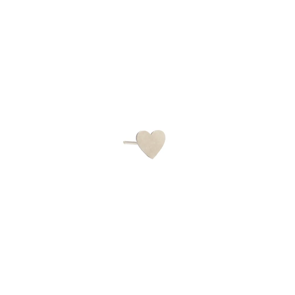 14k Midi Bitty Heart Stud