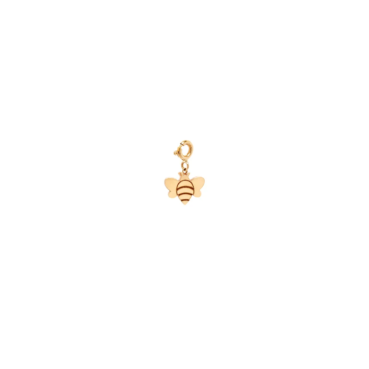 14k Single Midi Bitty Bee Charm