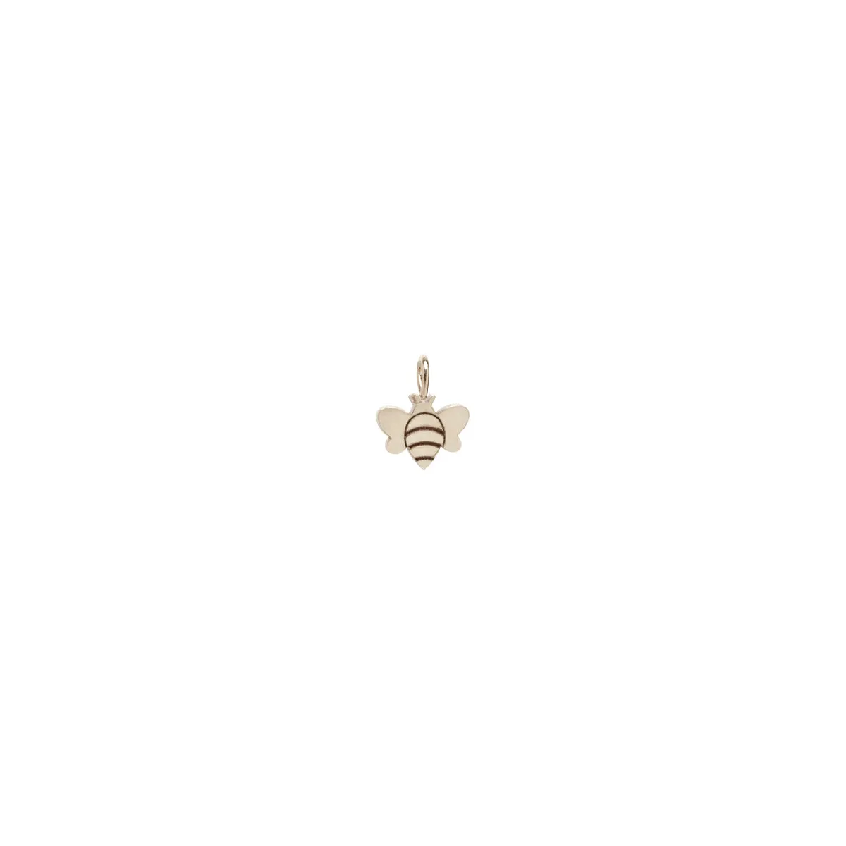 14k Single Midi Bitty Bee Charm