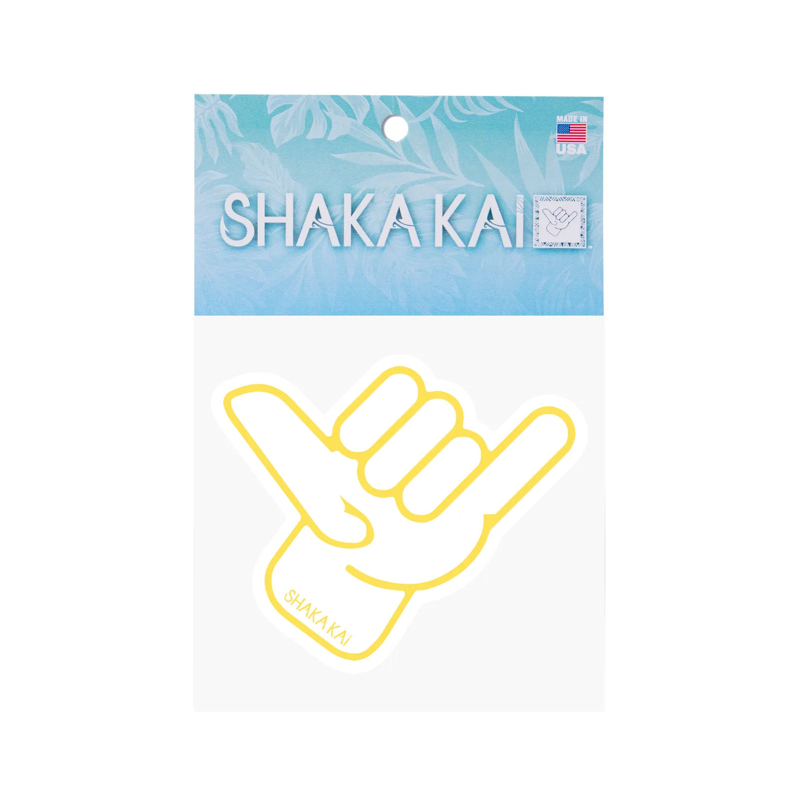 3" Outline Shaka Kai Hand Dizzler With Logo