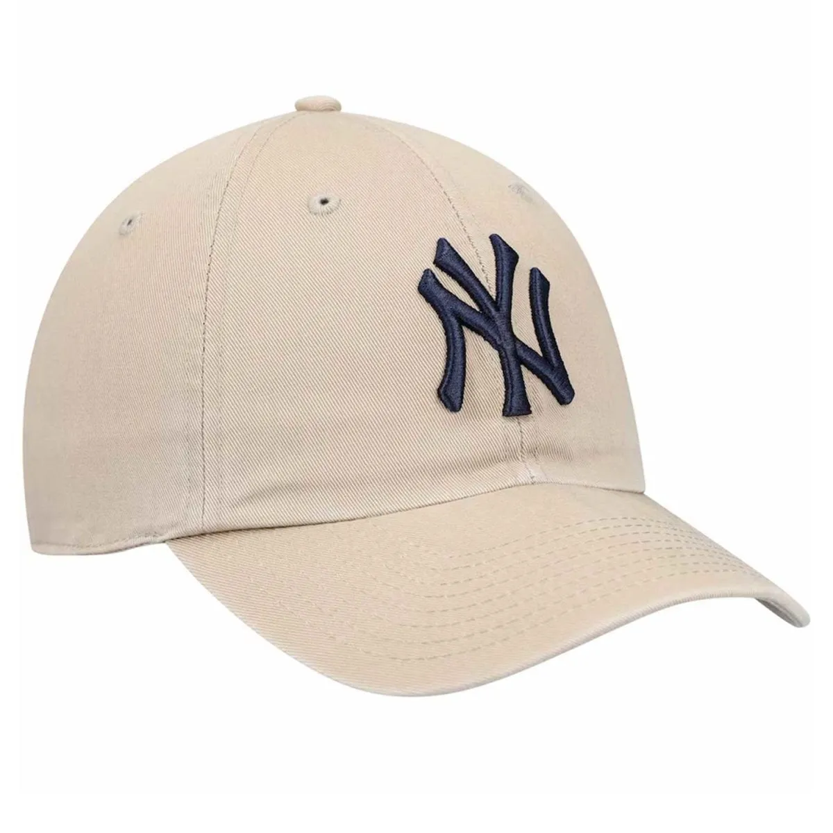 '47 Brand New York Yankees Khaki Team Clean Up Adjustable Hat