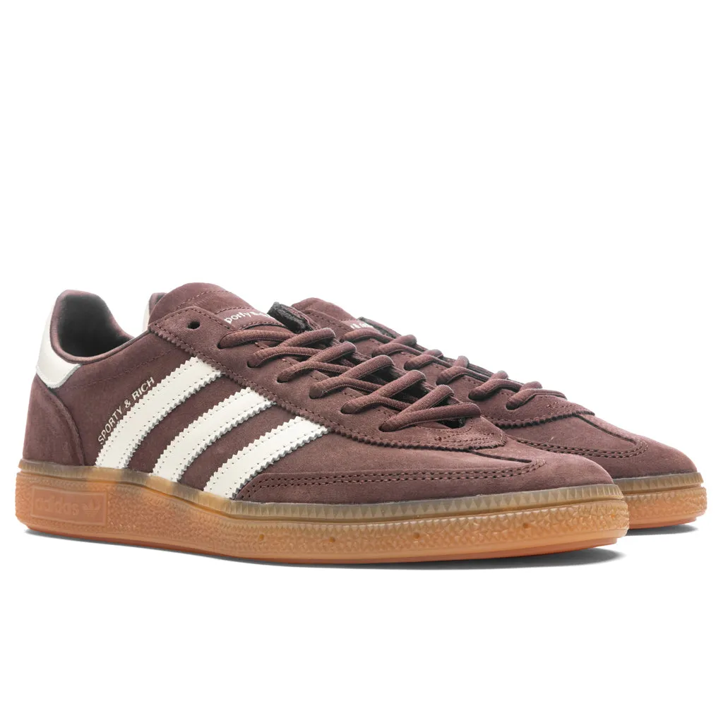 Adidas x Sporty & Rich Handball Spezial - Shadow Brown/Gum/White Tint