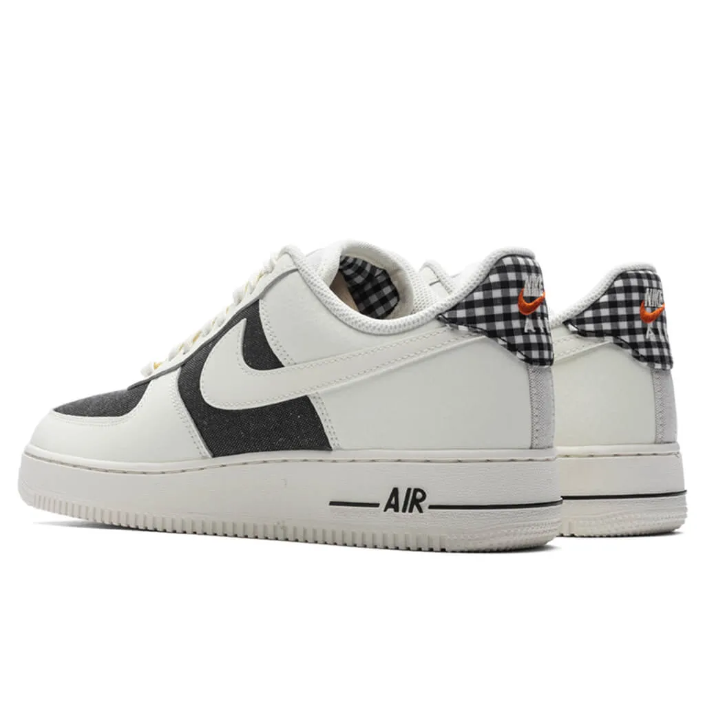 Air Force 1 '07 Designed Fresh - Sail/Smoke Grey/Safety Orange