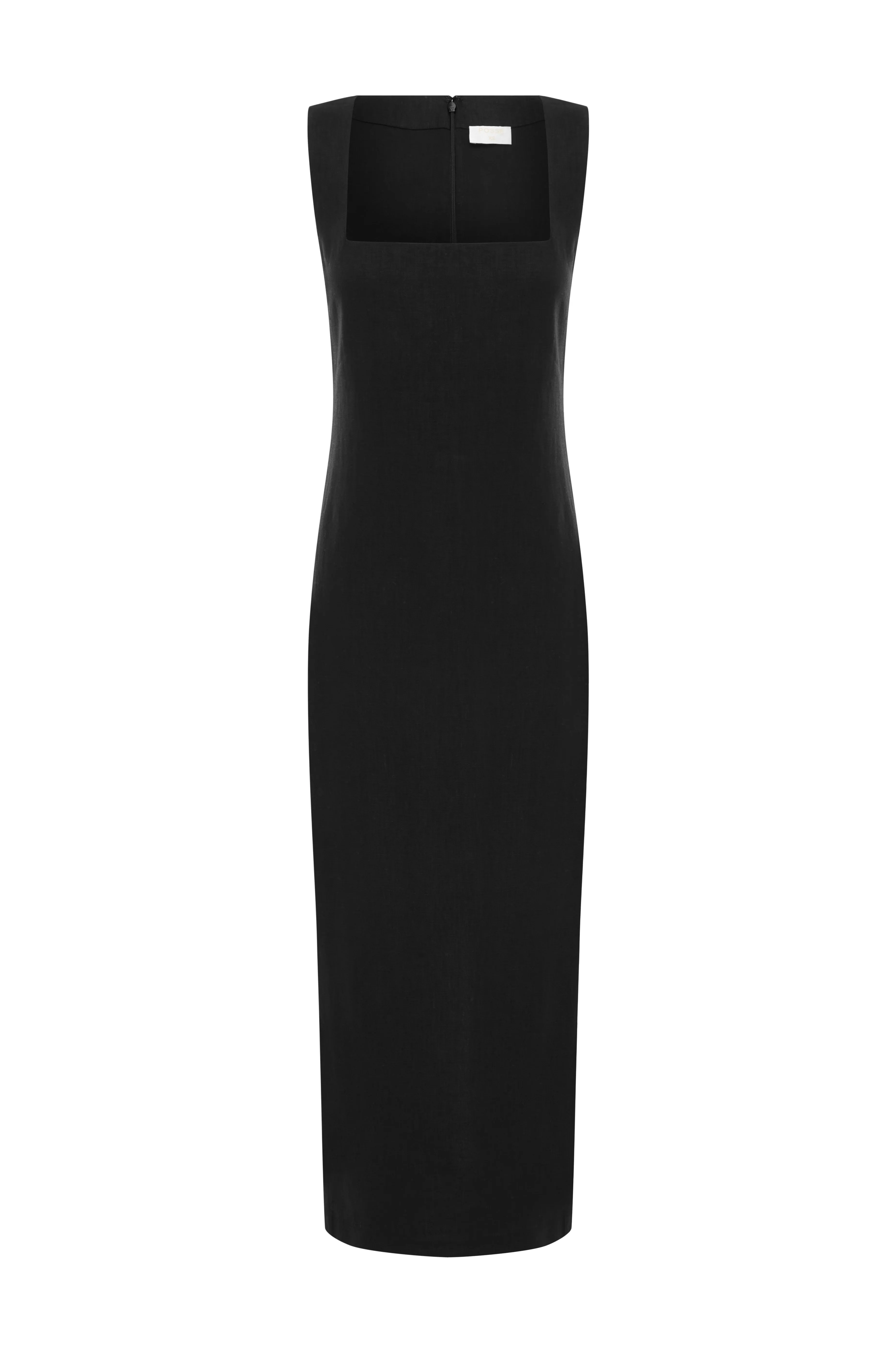 ALICE MIDI DRESS - BLACK