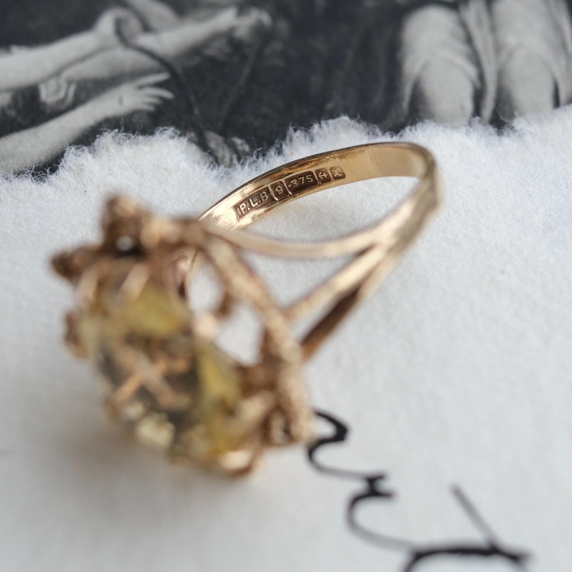 Antique | Ilia Citrine Ring