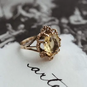 Antique | Ilia Citrine Ring