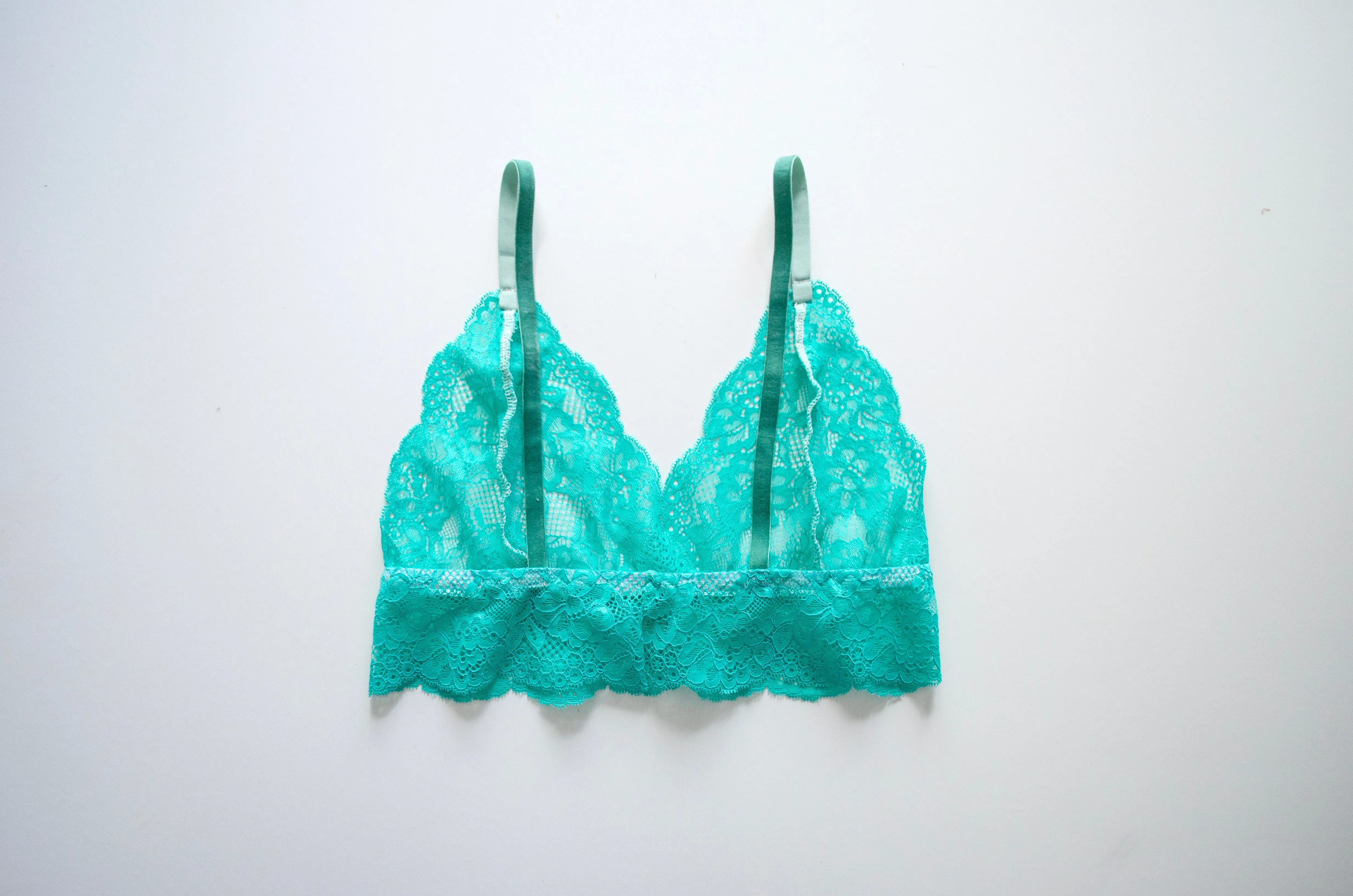 Azure Lace Bra