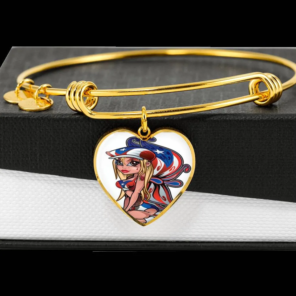 Boricua Fairy Bangle