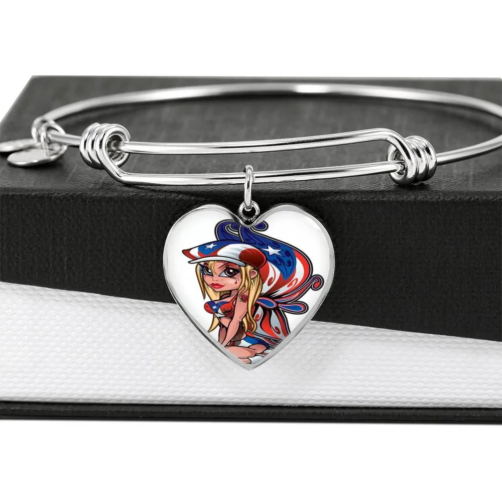 Boricua Fairy Bangle