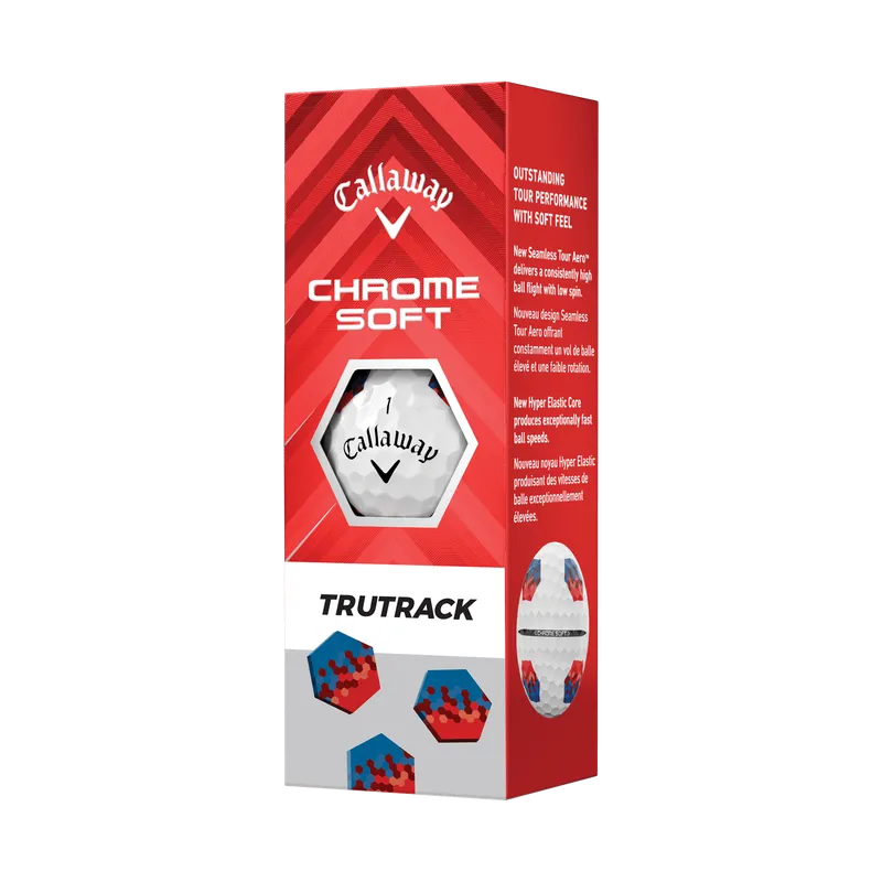 Callaway Chrome Soft TruTrack 2024 Golf Balls