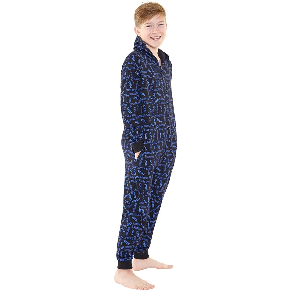 Childs Battle Dance Floss Gaming Onesie