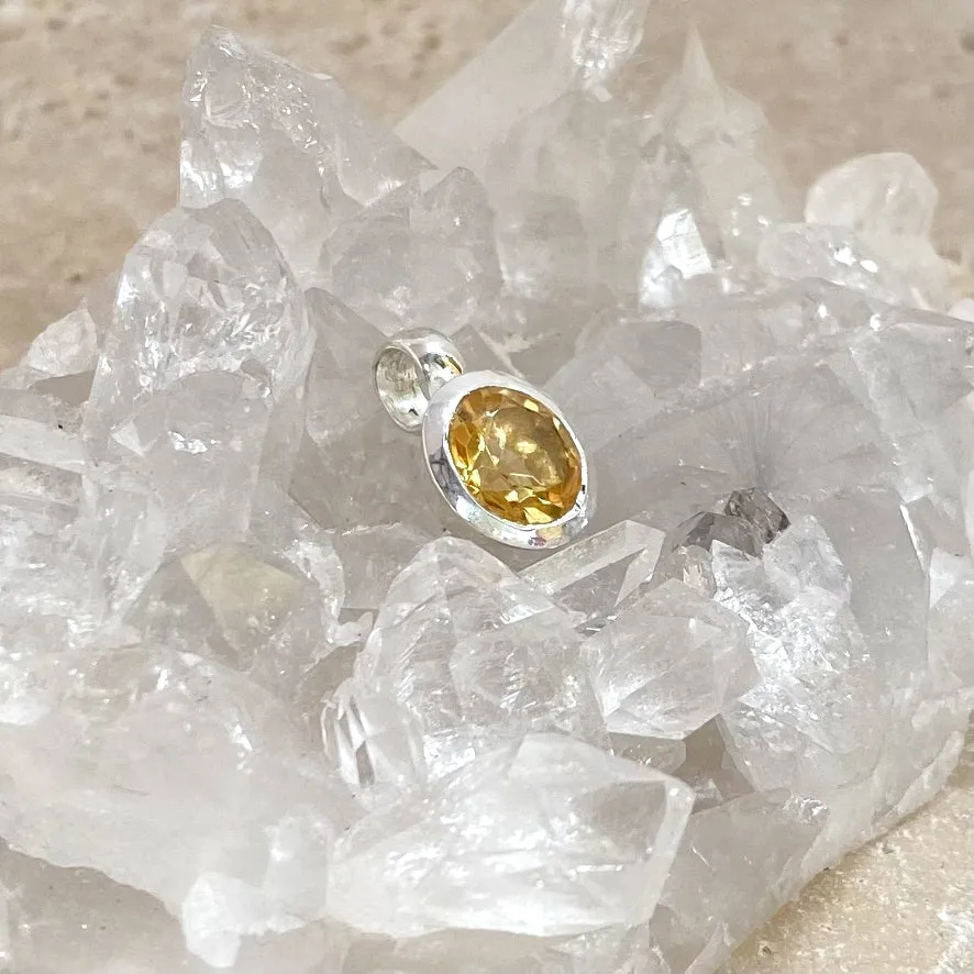 Citrine Bijou Pendant