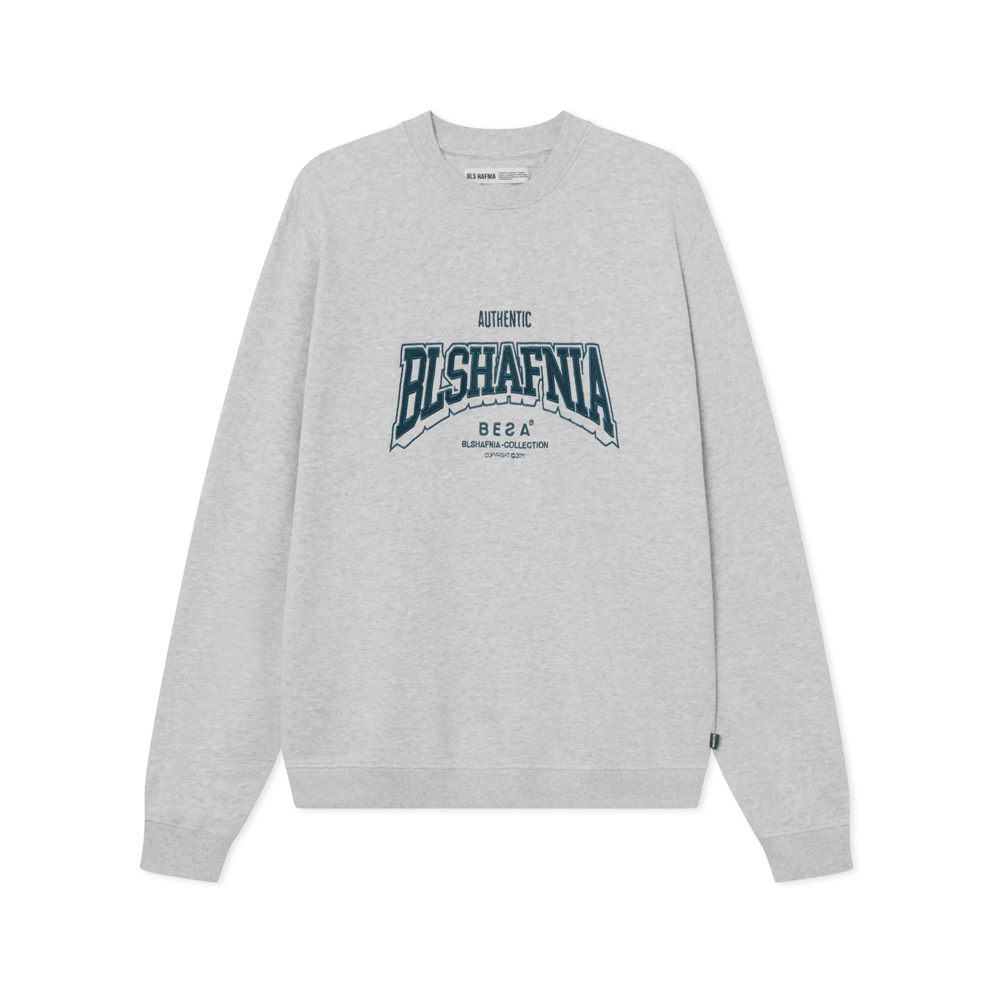 College Crewneck - Grey Melange