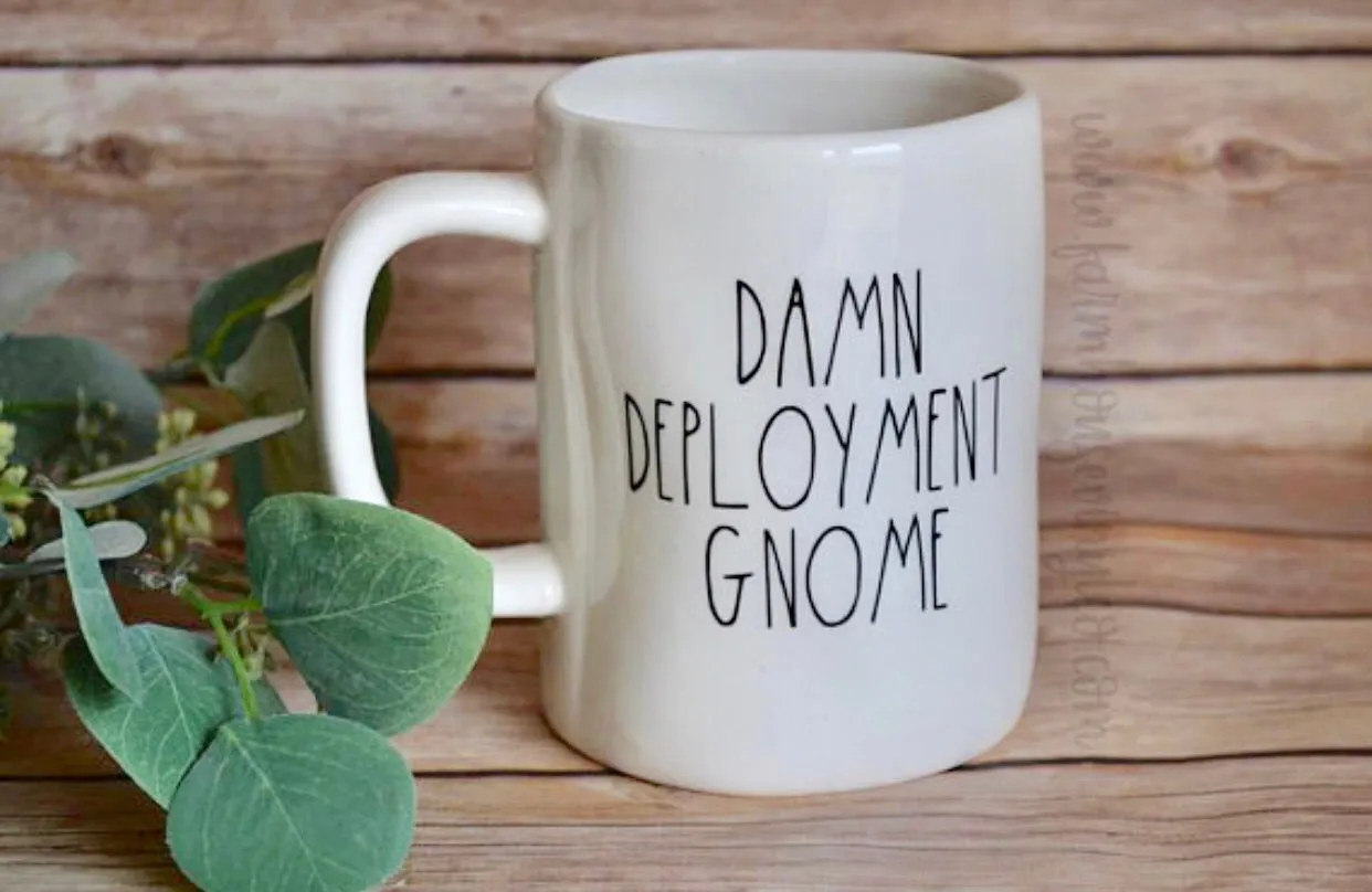 Damn Deployment Gnome Decal