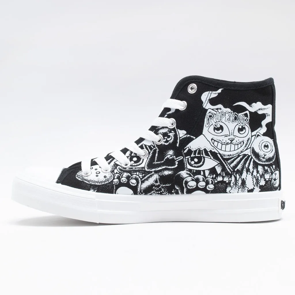 Dark Twisted Fantasy High Top Shoe (Black)