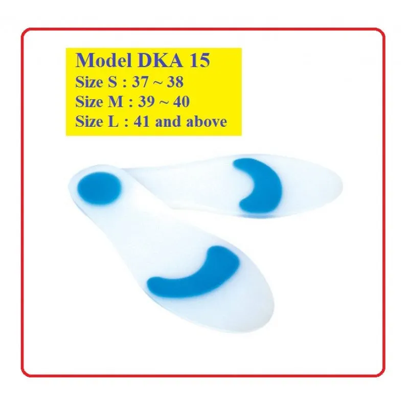 DR.KONG SILICON HEALTHY INSOLES DK-DKA15 - FOOTCARE ACCESSORIES(RP : $79.90)