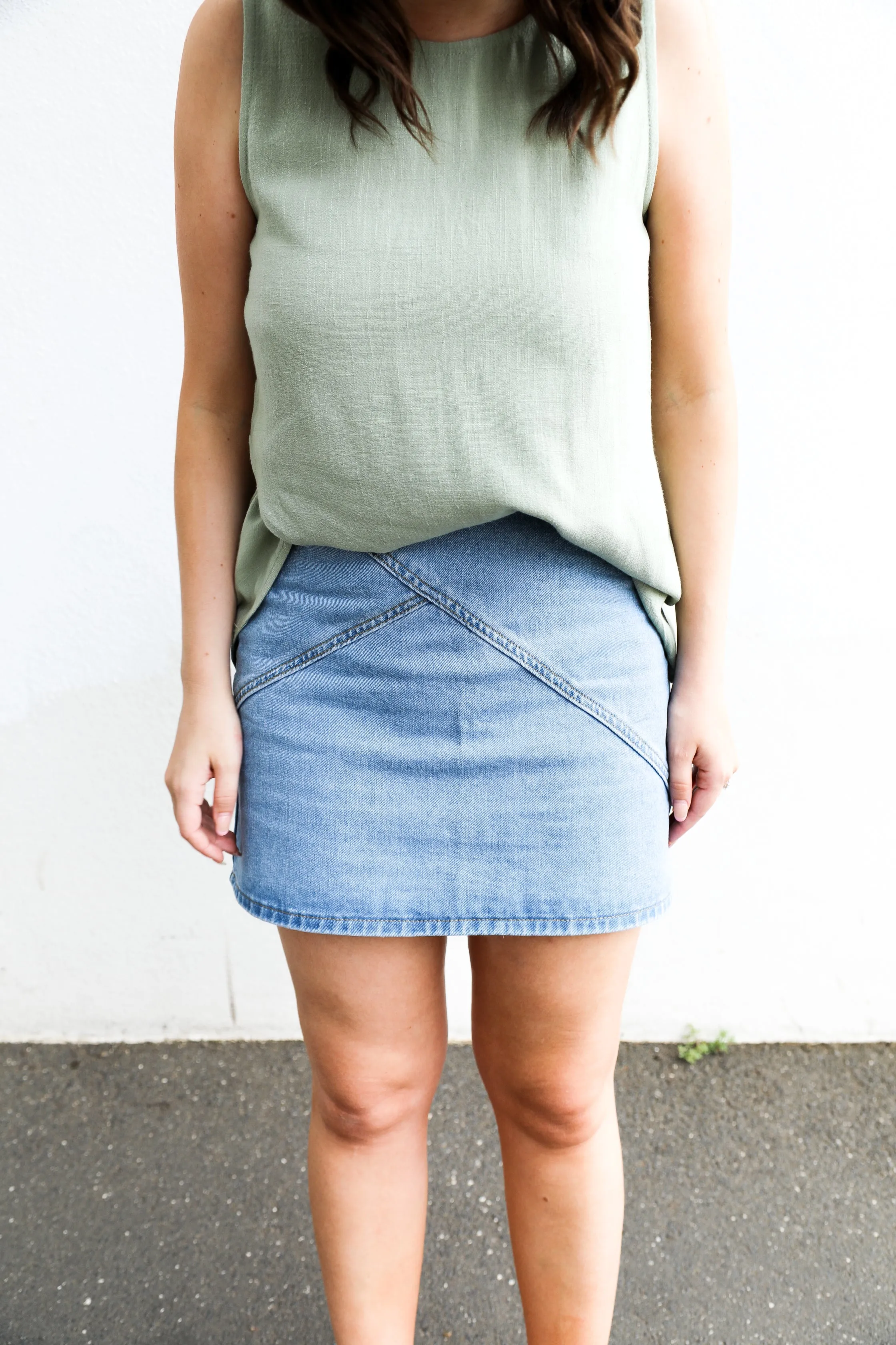 Eva Denim Skirt