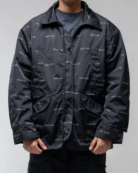 FEAR OF GOD 6TH COLLECTION LOGO COAT