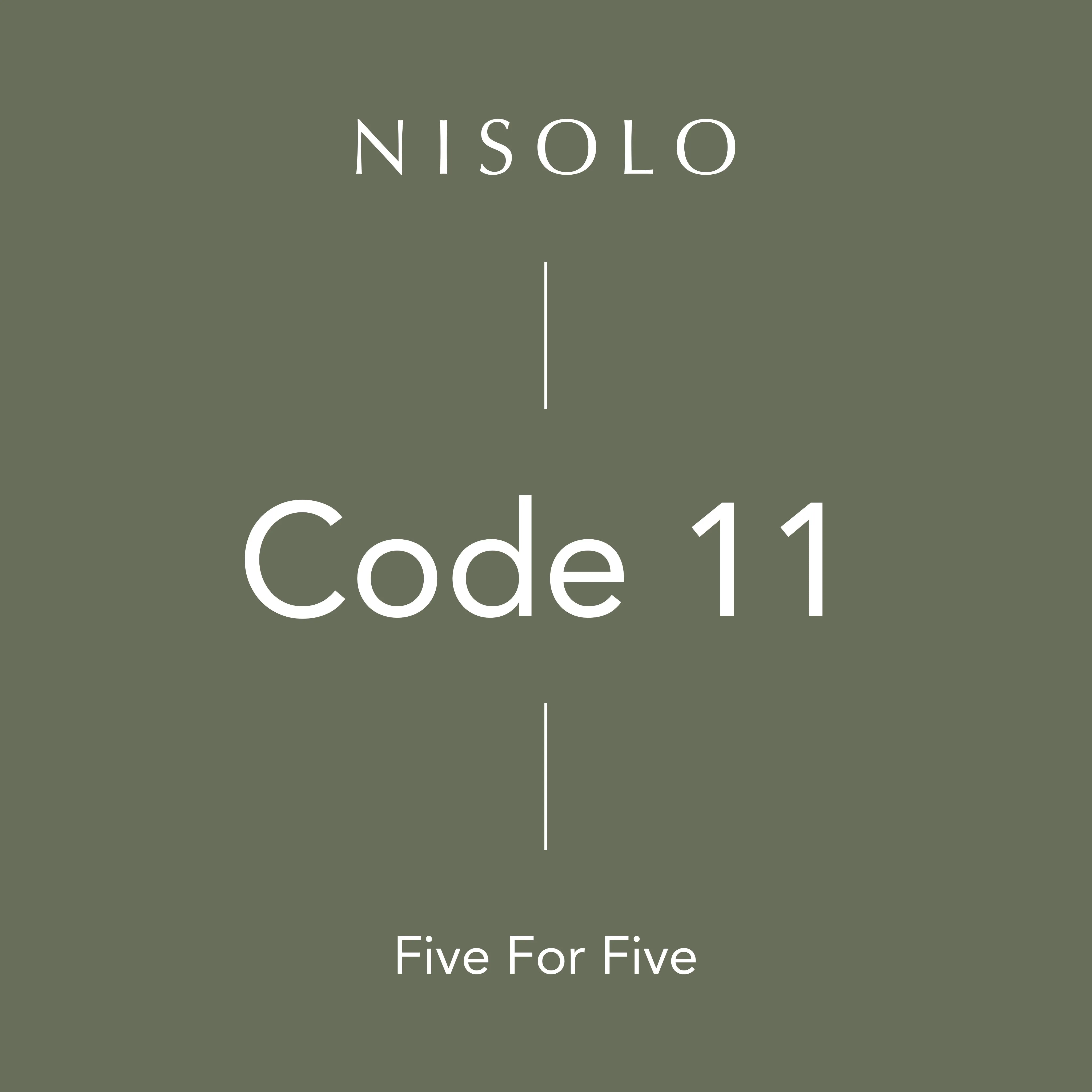 FIVE for FIVE Club: Code 11