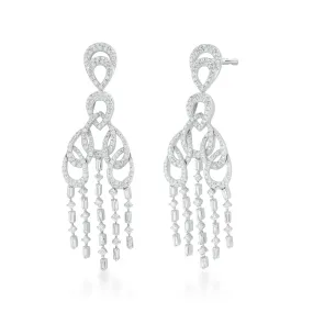 Freeflowing Chardonnay Diamond Earrings*