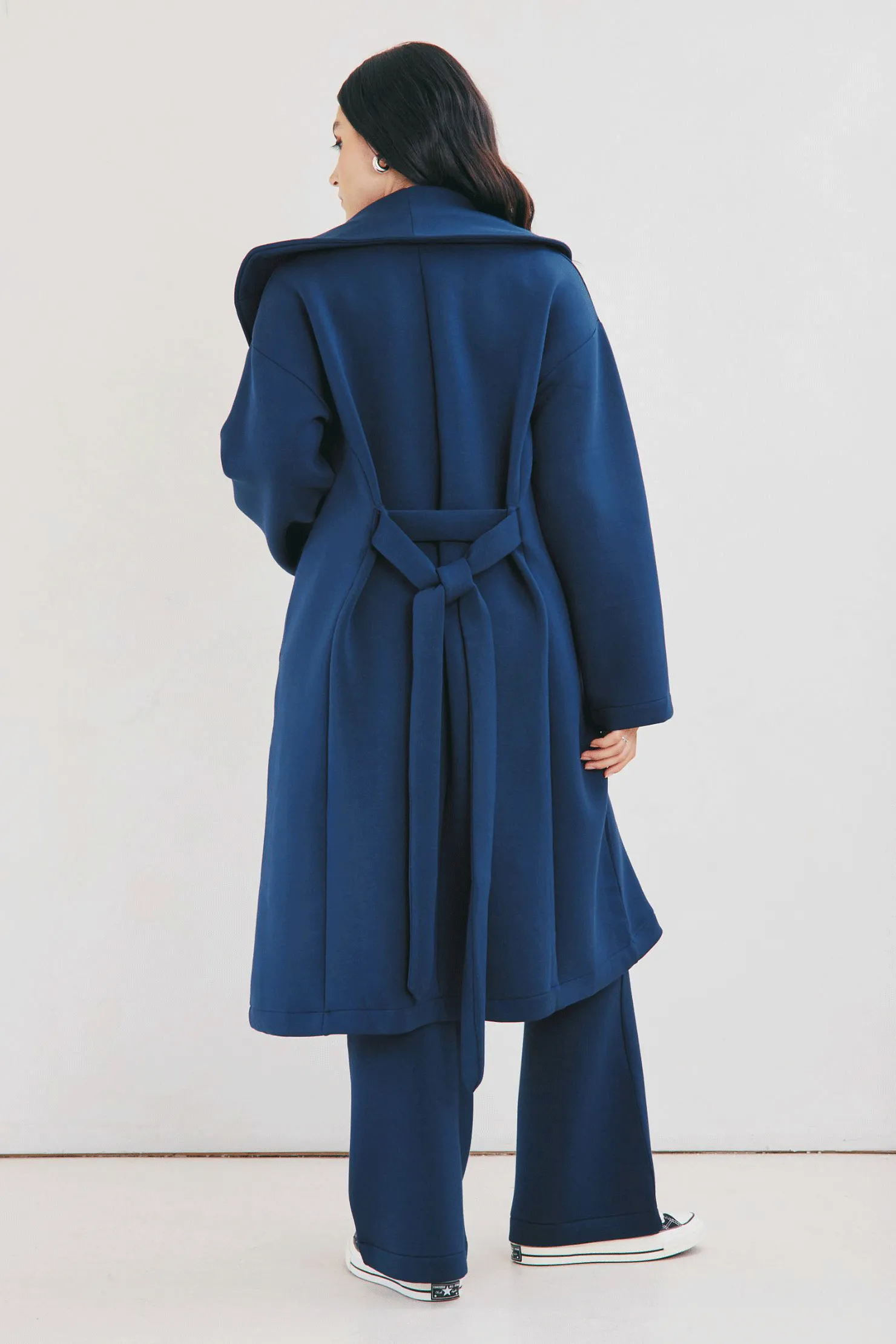 Giselle Coat - Navy