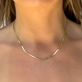 Golden Snake Necklace