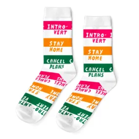 Introvert Crew Socks