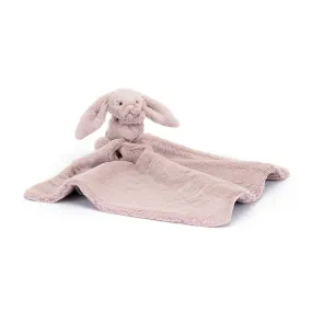 Jellycat Bashful Luxe Bunny Rosa Soother - Packaged (NEW & RECYCLED FIBERS)