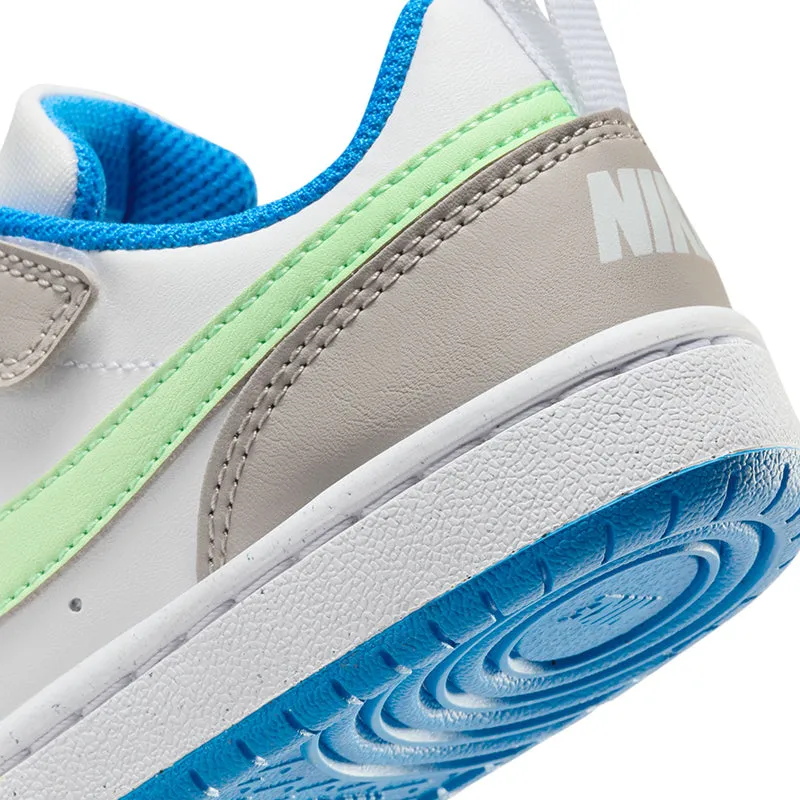 Kid's Preschool Court Borough Low Recraft Iron/Vapor Green/Blue