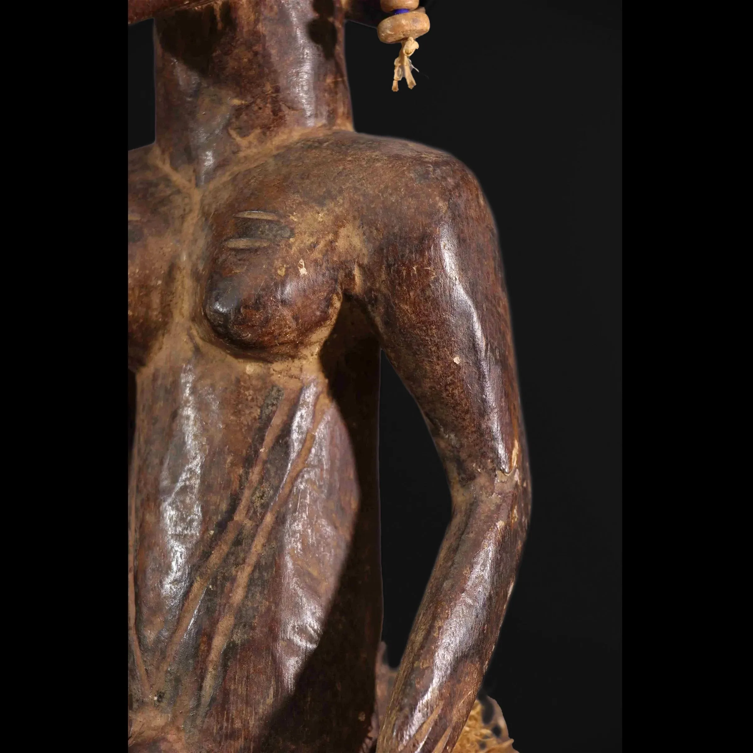 Kuba Female Ancestor Altar Figure, Congo DRC  #28