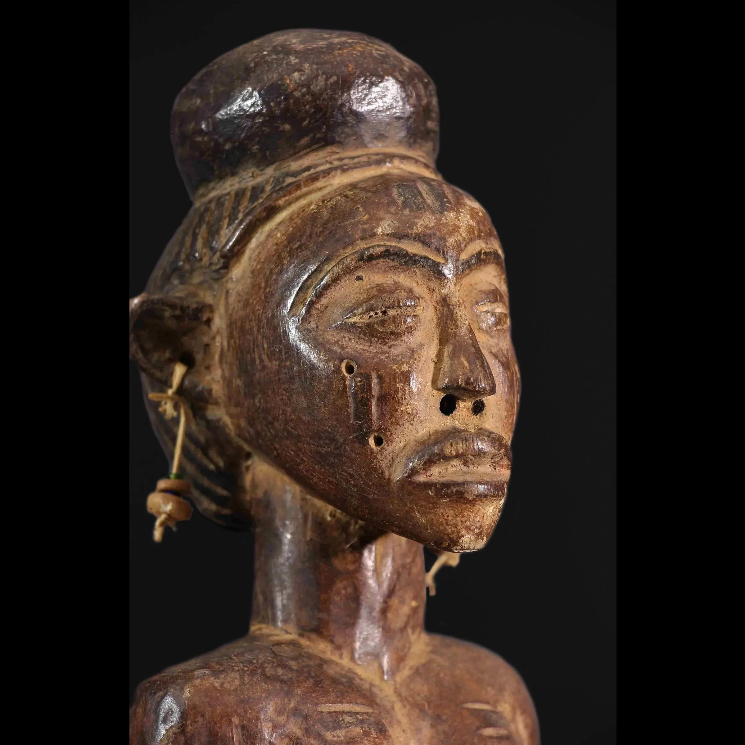 Kuba Female Ancestor Altar Figure, Congo DRC  #28