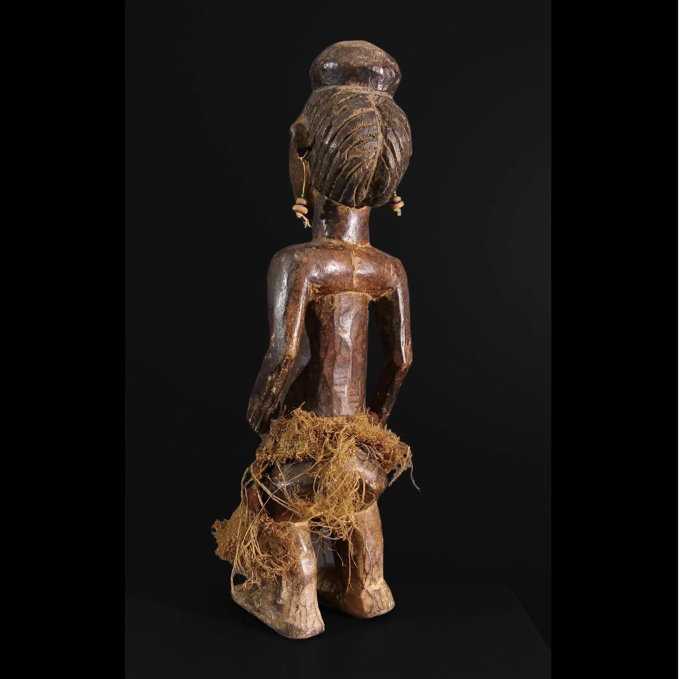 Kuba Female Ancestor Altar Figure, Congo DRC  #28