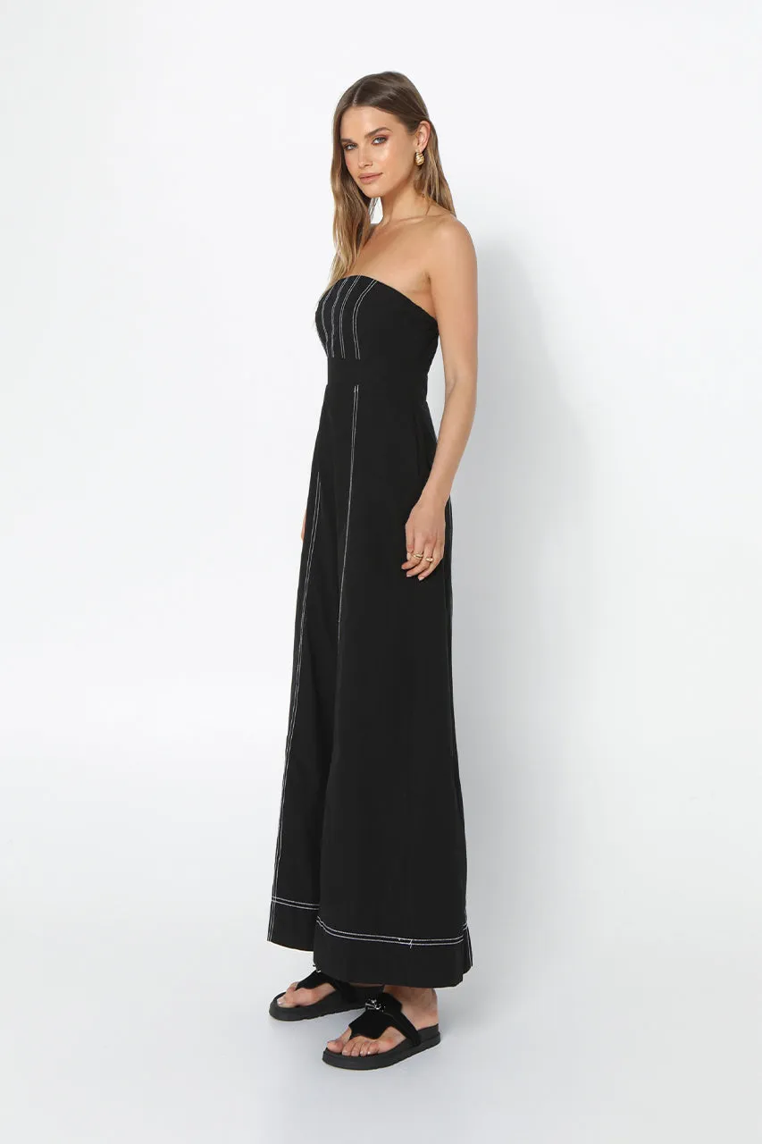 Louise Maxi Dress | Black