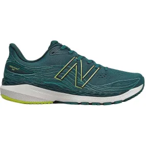 Men's New Balance Fresh Foam X 860v12, Mountain Teal/Sulphur Yellow, 8 4E Extra Wide