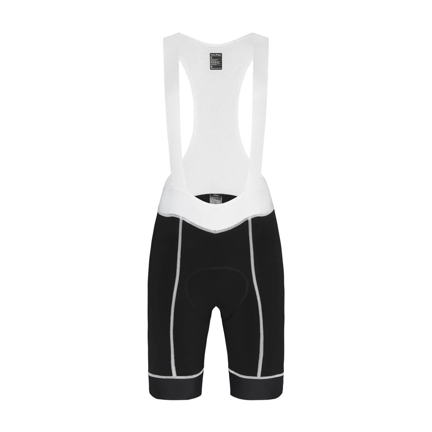 Mens Pro Vapour Bib - Black White