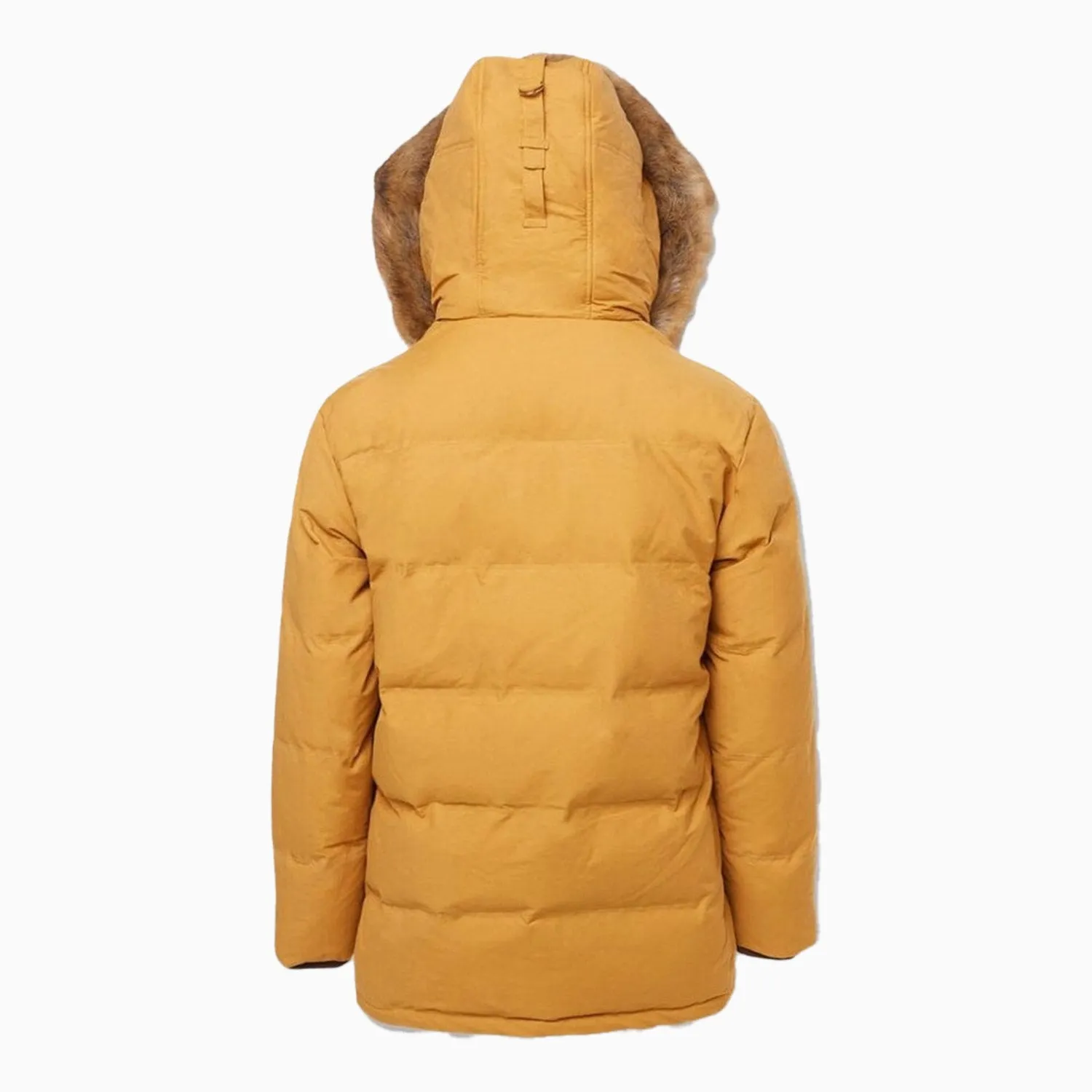 Men's Puffer With Faux Fur Jacket