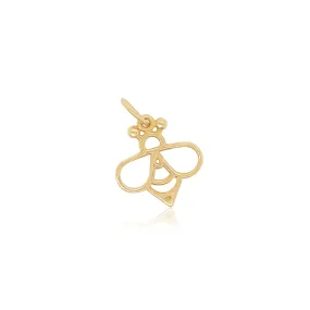 Mini Gold Bee Charm