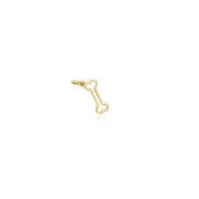 Mini Gold Bone Charm