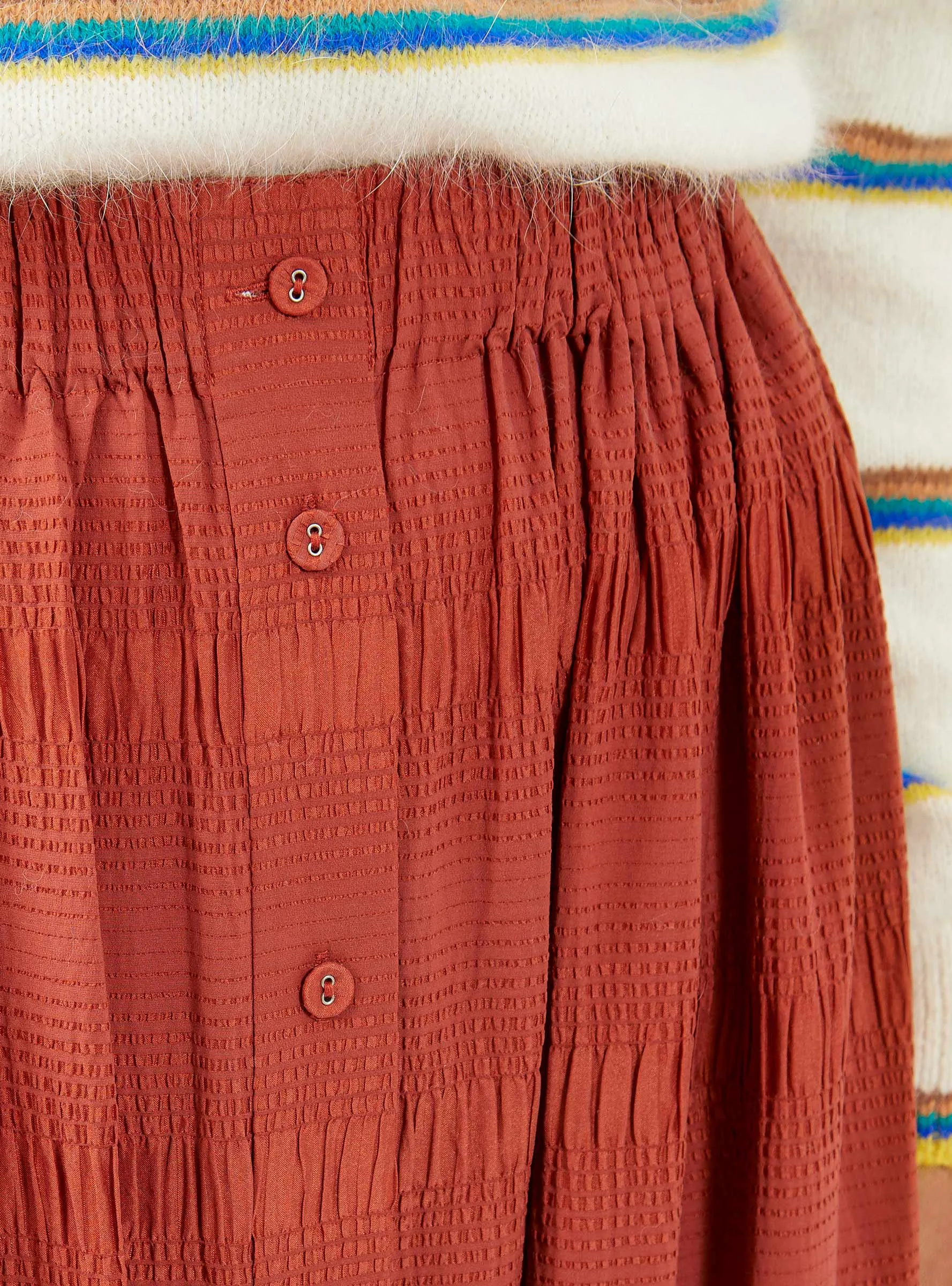 Modo Skirt Terracotta