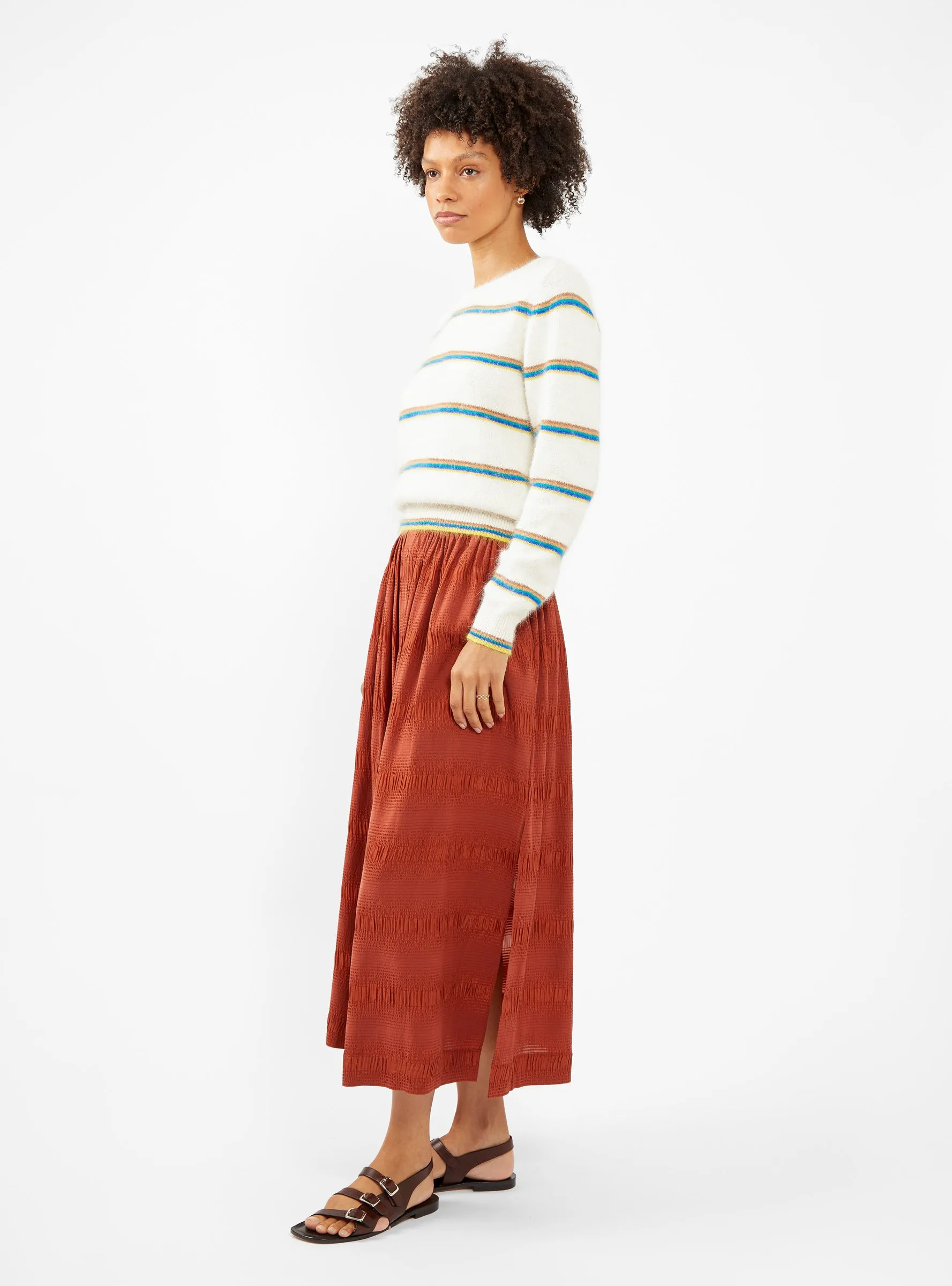 Modo Skirt Terracotta