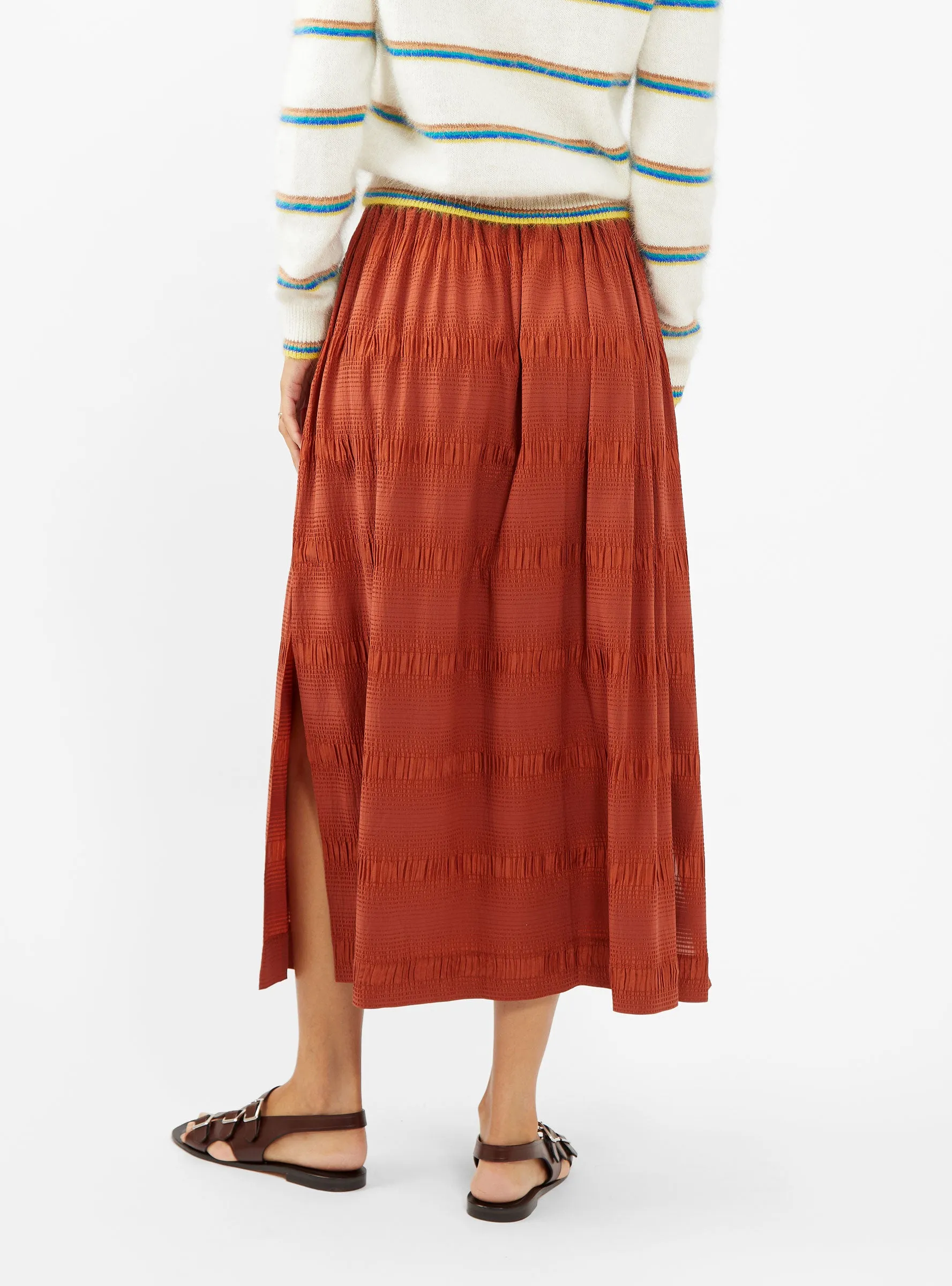 Modo Skirt Terracotta