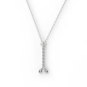 myosin necklace | silver