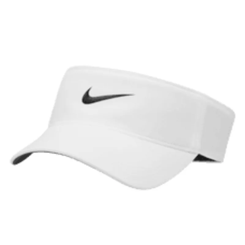 Nike Dri-Fit Ace Swoosh Visor - White/Anthracite/Black