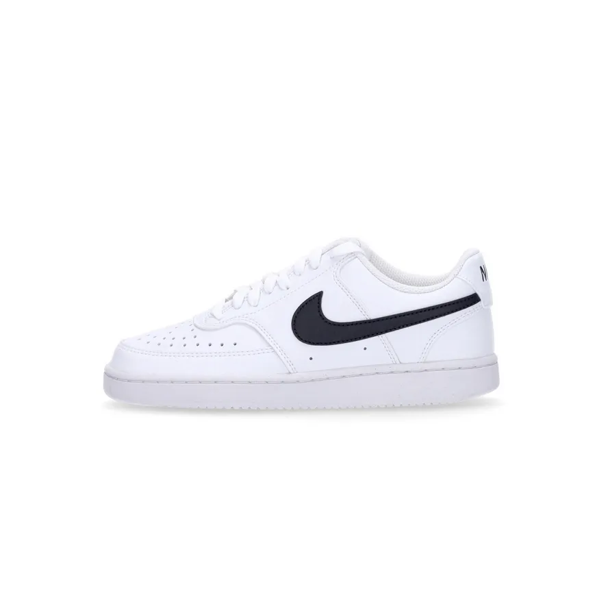 Nike women's sneakers shoe Court Vision Low Next Nature DH3158 101 white black