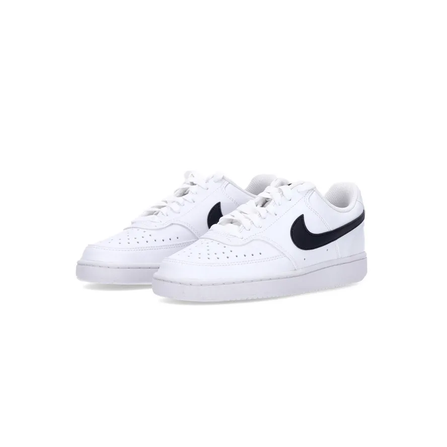 Nike women's sneakers shoe Court Vision Low Next Nature DH3158 101 white black