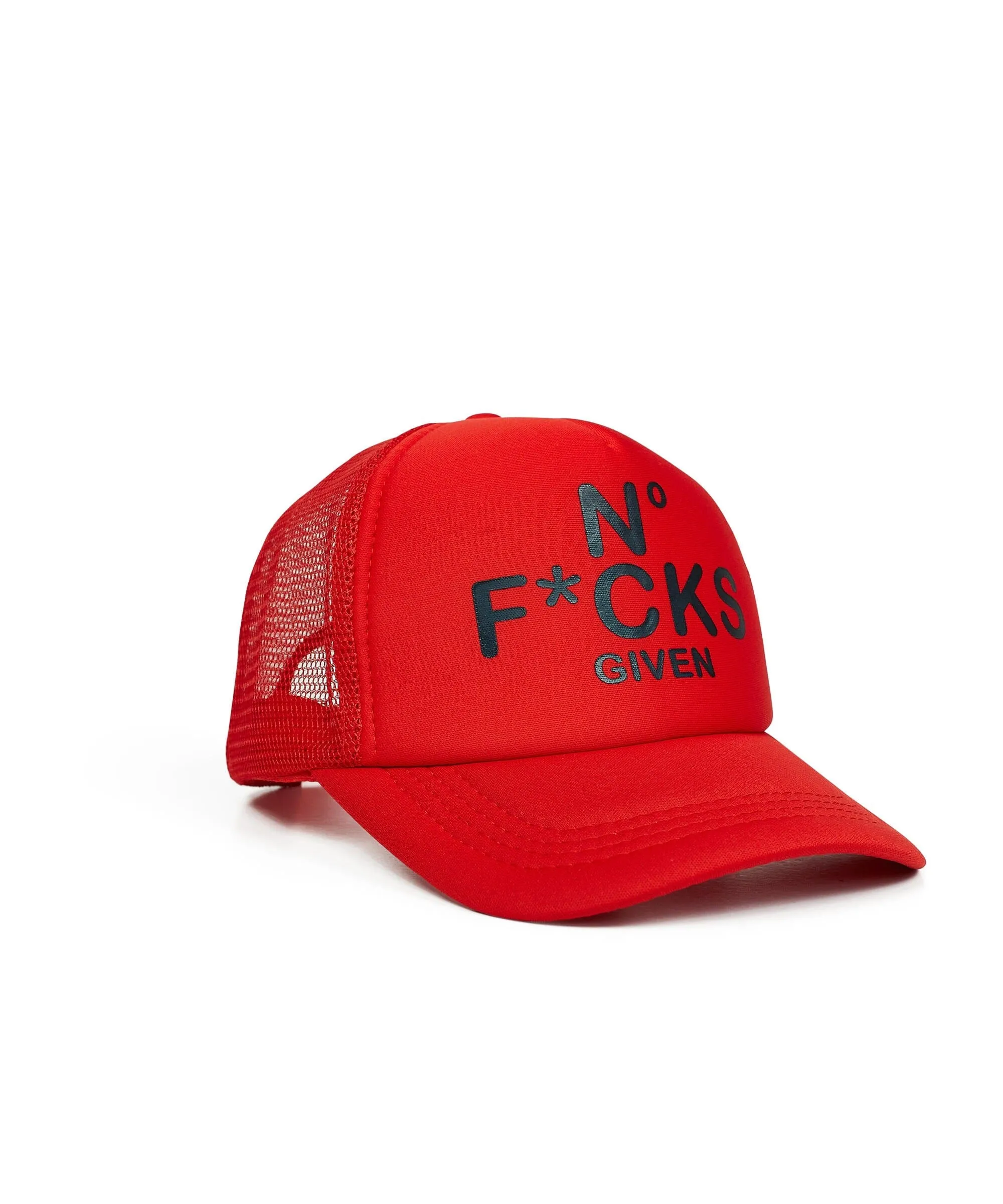 No F*Cks Given Trucker Hat - Red