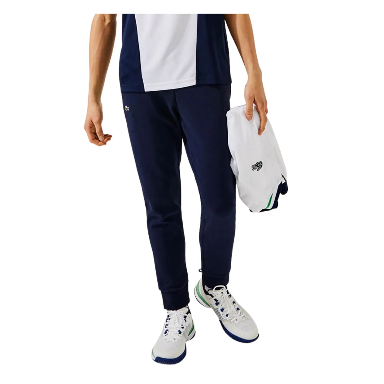 Pantaloni Tuta Tennis Lacoste Sport Blu Navy