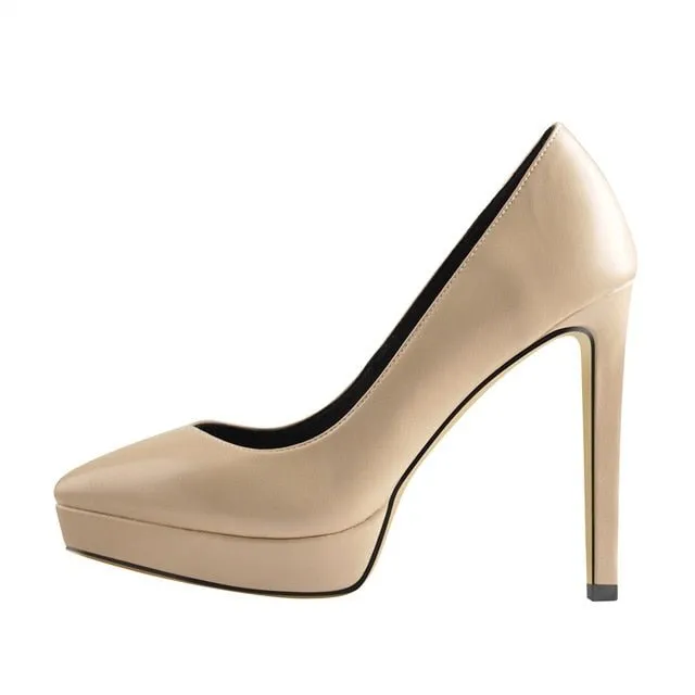 Pumps Queen Classica (Beige)