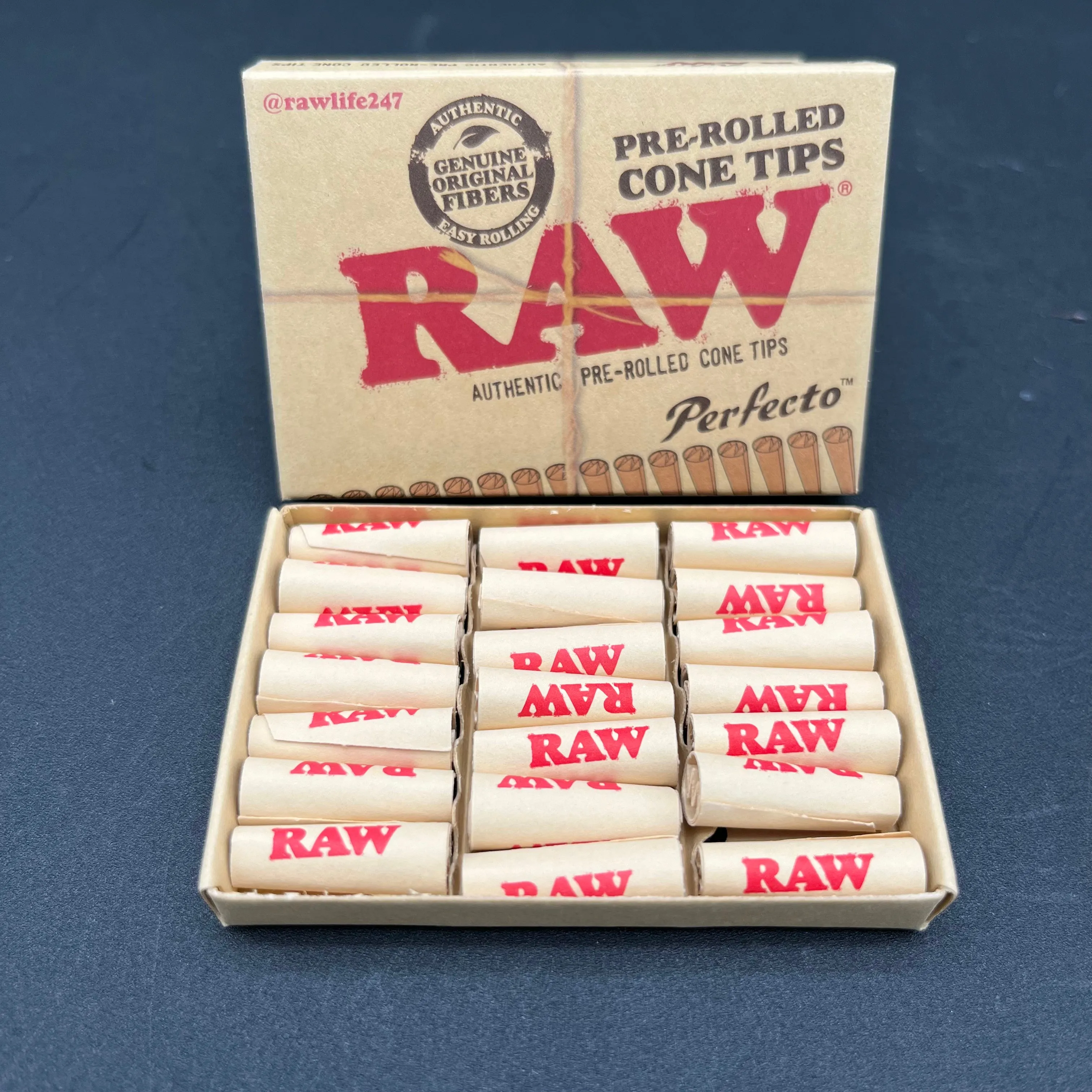 RAW Perfecto Pre-Rolled Cone Tips